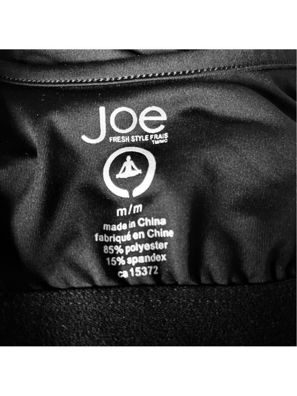 Joe Fresh yoga camisole light support adjustable straps black size m - Picture 8 of 11